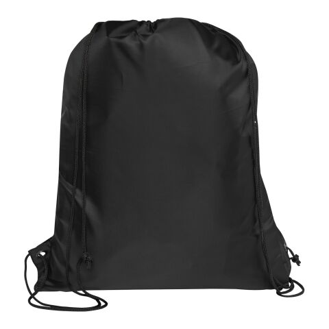 Sac isotherme 9 L recyclé avec cordon de serrage Adventure Standard | noir | sans marquage | non disponible | non disponible | non disponible