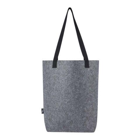 Sac shopping Felta avec large fond de 12 L en feutre recyclé certifié GRS Standard | Gris | sans marquage | non disponible | non disponible | non disponible