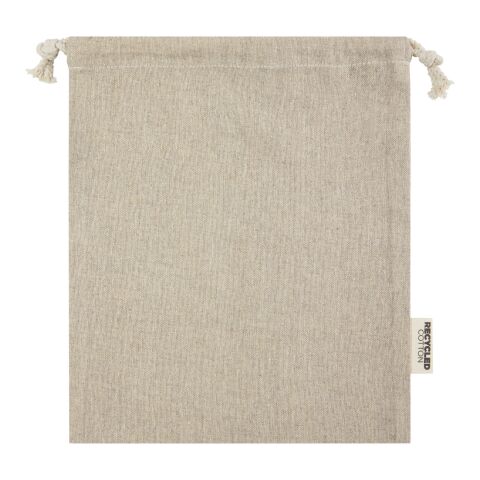 Sac cadeau moyen Pheebs en coton recyclé GRS 150&nbsp;g/m² de 1,5&nbsp;L Standard | Bruyère naturel | sans marquage | non disponible | non disponible | non disponible