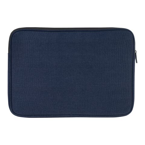 Housse pour ordinateur portable Joey de 2 L en toile recyclée GRS 14 pouces Standard | Deep blue | sans marquage | non disponible | non disponible | non disponible