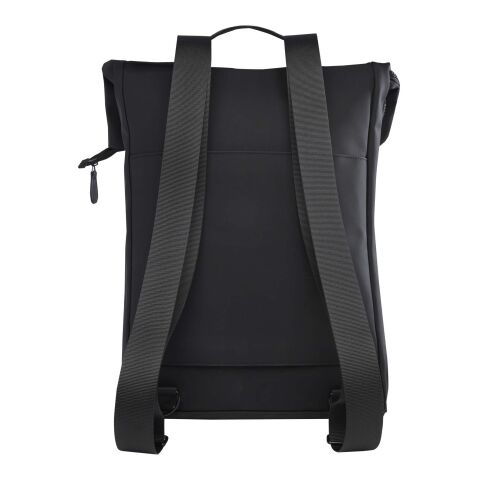 Sac à dos pour ordinateur portable 15,6&quot; Turner de 12 L certifié GRS recyclé Standard | Noir | sans marquage | non disponible | non disponible
