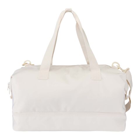 Sac de voyage Trip&nbsp;Aware™ de 42&nbsp;L en matériaux recyclés Standard | Blanc cassé | sans marquage | non disponible | non disponible | non disponible