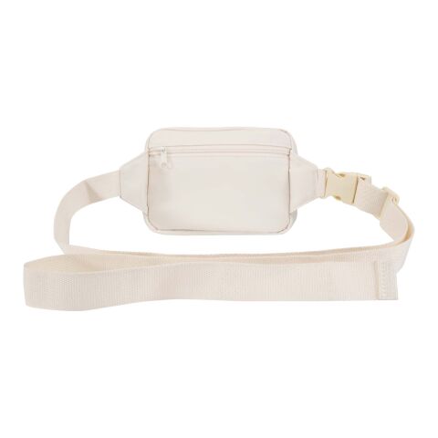 Sac bandoulière de voyage Trip Aware™ de 1&nbsp;L en matériaux recyclés Standard | Blanc cassé | sans marquage | non disponible | non disponible | non disponible