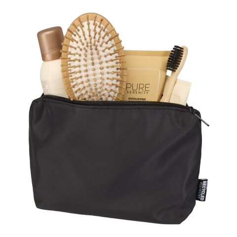 Trousse de toilette de voyage Trip Aware™ de 2 L en matériaux recyclés Standard | Noir | sans marquage | non disponible | non disponible | non disponible