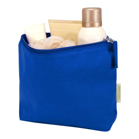 Trousse de toilette Odisha de 1&nbsp;L bio certifiée OCS 180&nbsp;g/m² Bleu royal