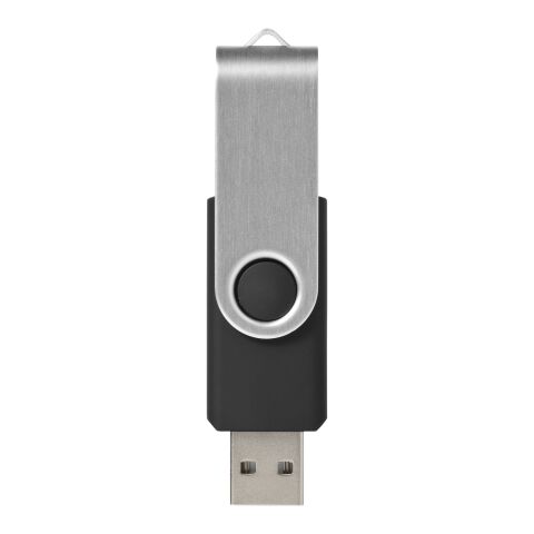 Clé USB rotative 16 Go Standard | noir | sans marquage | non disponible | non disponible | non disponible