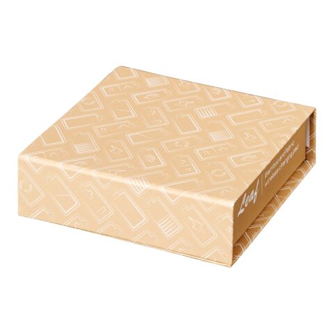 Socle de charge sans fil en bambou et tissu Leaf Standard | Naturel-Noir | sans marquage | non disponible | non disponible