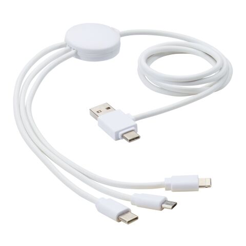 Câble de charge 5-en-1 Pure avec additif antibactérien Standard | Blanc | sans marquage | non disponible | non disponible