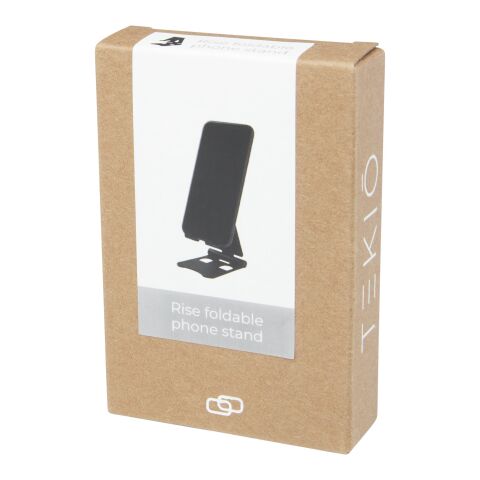 Socle de téléphone pliable Rise Standard | noir | sans marquage | non disponible | non disponible
