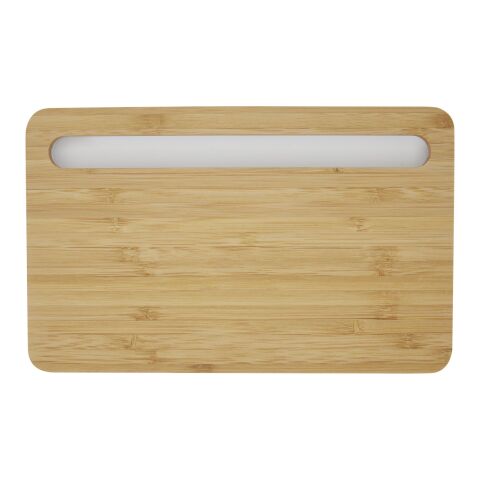 Chargeur à induction Medake 10 W, en bambou, pour bureau Standard | Beige | sans marquage | non disponible | non disponible