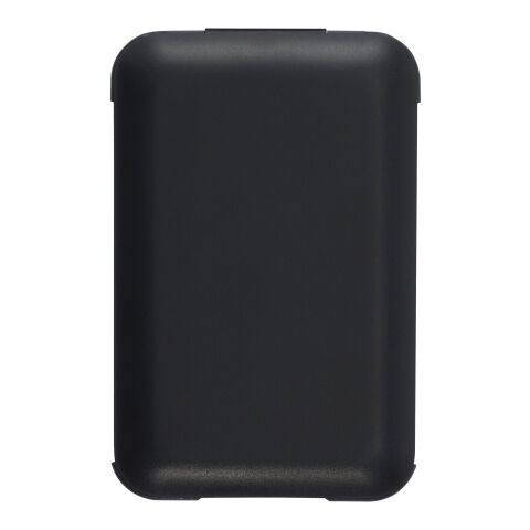 Câble de recharge modulaire en plastique recyclé Savvy avec support de téléphone Standard | noir | sans marquage | non disponible | non disponible