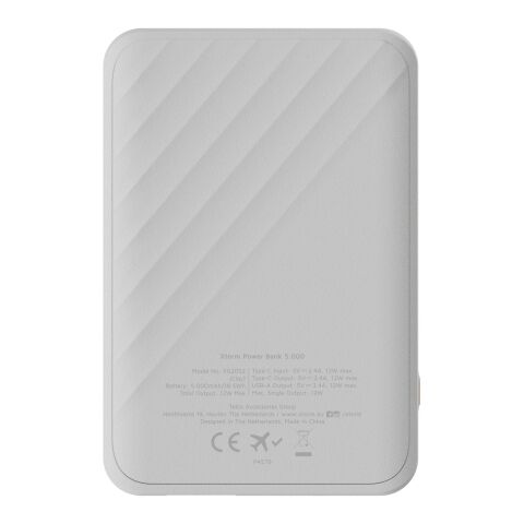 Batterie de secours à charge rapide Xtorm Go2 de 12 W et 5 000 mAh Standard | blanc | sans marquage | non disponible | non disponible