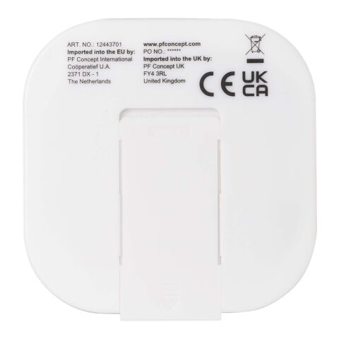 Écouteurs filaires type C Dofida avec étui de rangement en plastique recyclé Standard | Blanc | sans marquage | non disponible | non disponible