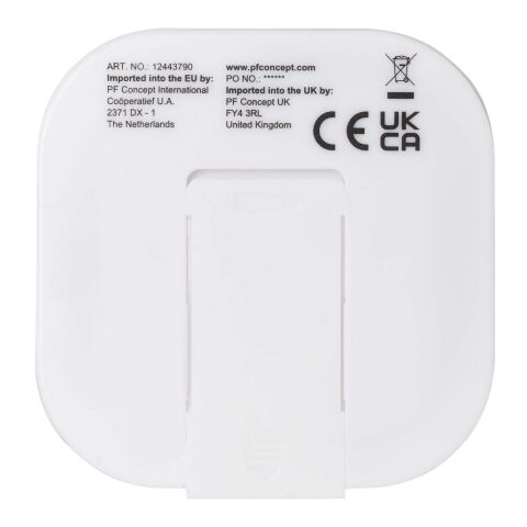 Écouteurs filaires type C Dofida avec étui de rangement en plastique recyclé Standard | Noir | sans marquage | non disponible | non disponible