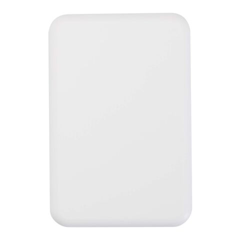 Batterie de secours Acrab magnétique sans fil de 5 000 mAh et 15 W avec PD de 20 W - fabriquée en plastique recyclé Standard | Blanc | sans marquage | non disponible | non disponible