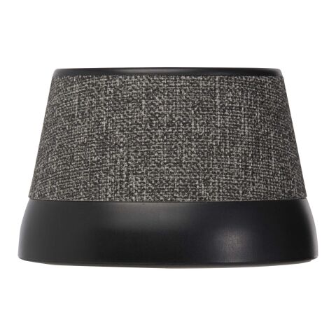 Haut-parleur Horna sans fil magnétique en plastique recyclé de 3 W Standard | Noir | sans marquage | non disponible | non disponible