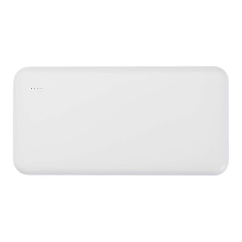 Batterie de secours Intan de 10&nbsp;000&nbsp;mAh et 10&nbsp;W en plastique recyclé Standard | Blanc | sans marquage | non disponible | non disponible