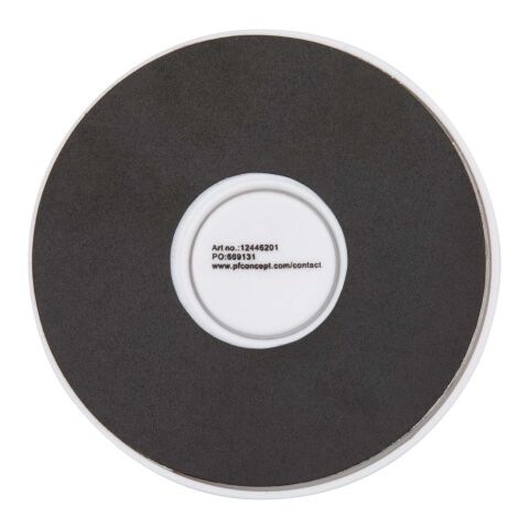 Support de téléphone Albali magnétique en plastique recyclé avec anneau de support Standard | Blanc | sans marquage | non disponible | non disponible