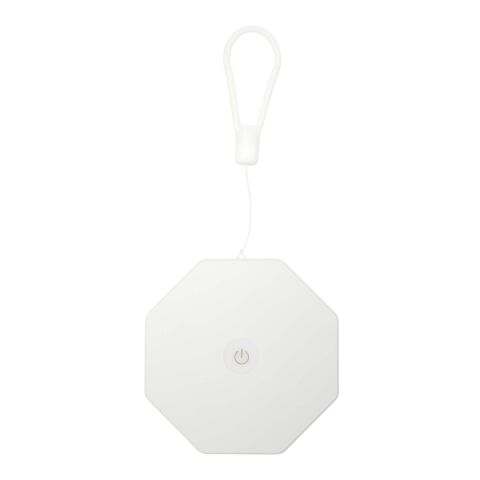 Lampe de table pliable Celestia en plastique recyclé blanc