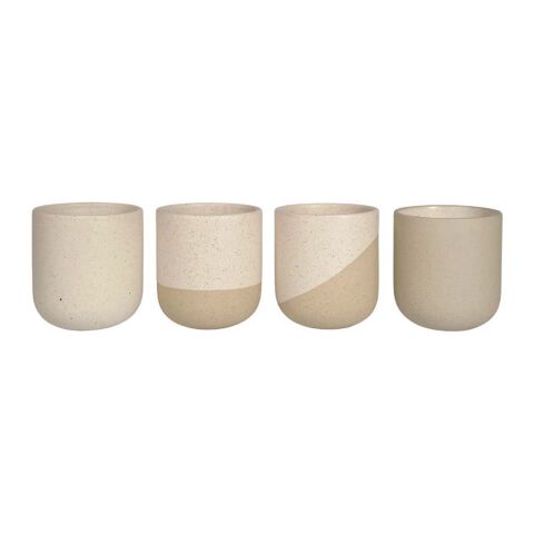 Lot de tasses à thé et à matcha Reclay 350 ml d'Originalhome blanc