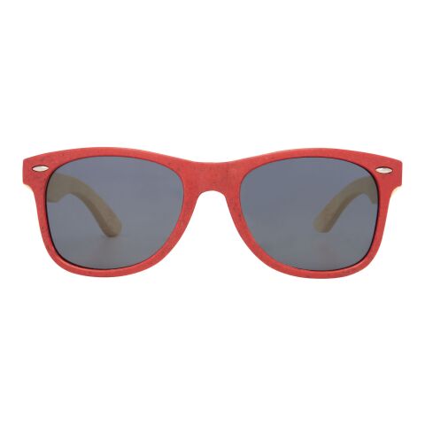 Lunettes de soleil Sun Ray en bambou Standard | Rouge | sans marquage | non disponible | non disponible