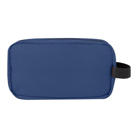 Trousse de toilette Joey de 3,5 L en toile recyclée certifiée GRS Standard | Deep blue | sans marquage | non disponible | non disponible | non disponible