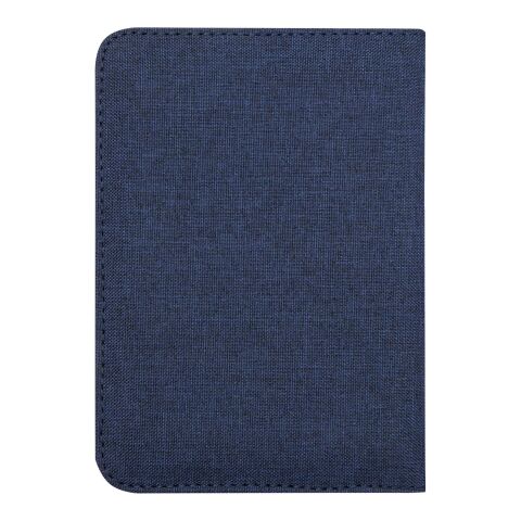 Porte-passeport RFID Ross en rPET certifié GRS Standard | Marine | sans marquage | non disponible | non disponible | non disponible