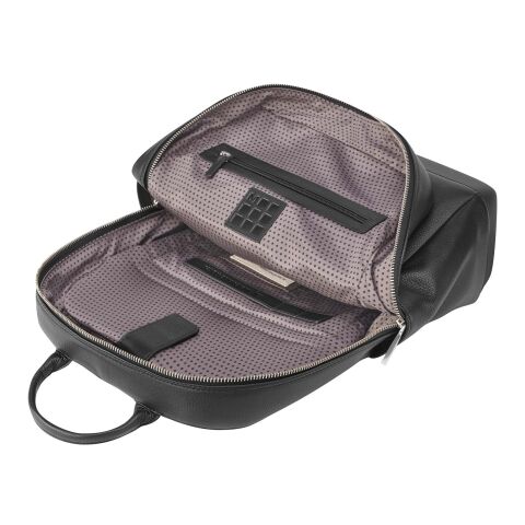 Sac à dos Moleskine Classic en cuir Standard | noir | sans marquage | non disponible | non disponible