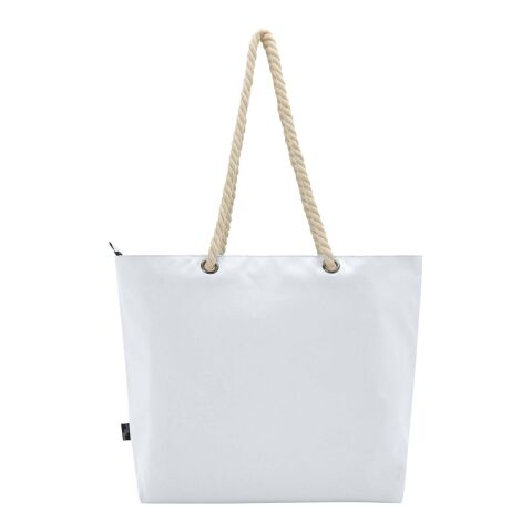 Sac shopping Panama recyclé GRS isotherme de plage avec poignées en cordelette Standard | Blanc | sans marquage | non disponible | non disponible