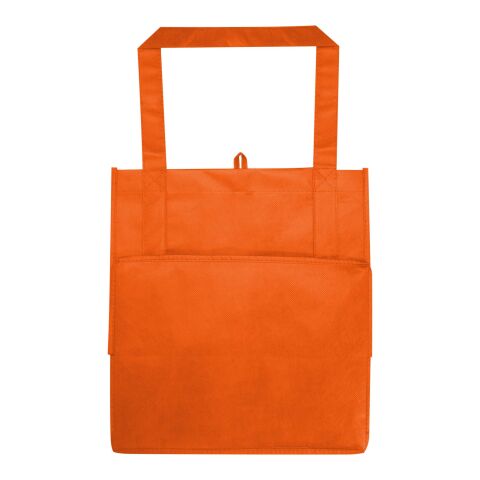 Sac shopping Liberty non tissé recyclé GRS avec fond rigide de 29L Standard | Orange | sans marquage | non disponible | non disponible | non disponible