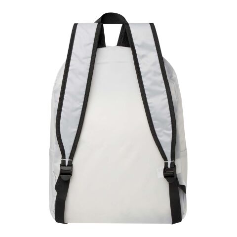Sac à dos pliable EcoFold de 15 L en RPET Standard | blanc | sans marquage | non disponible | non disponible | non disponible