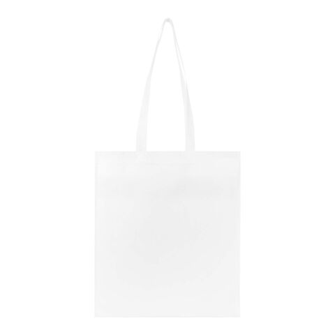 Sac shopping convention EcoSeal de 6 L non tissé en matériaux recyclés certifiés GRS Standard | Blanc | sans marquage | non disponible | non disponible | non disponible