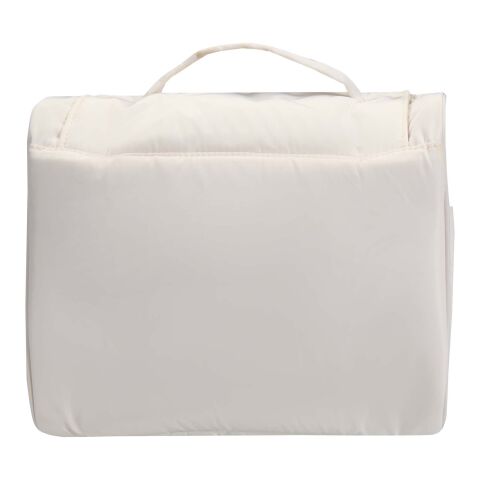 Trousse de toilette à suspendre Puffer recyclée et certifiée GRS de 8&nbsp;L Standard | Sandstone | sans marquage | non disponible | non disponible | non disponible