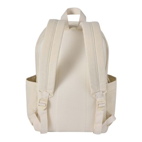 Sac à dos de ville Recanvas recyclé et certifié GRS de 15,6" et 16&nbsp;L Standard | Sandstone | sans marquage | non disponible | non disponible | non disponible