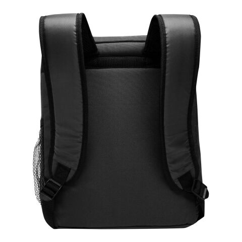 Sac à dos Chillpack réfrigérant recyclées GRS pour 18&nbsp;canettes 16L Standard | Noir | sans marquage | non disponible | non disponible | non disponible