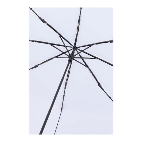Parapluie manuel pliable Aaron 23 pouces blanc