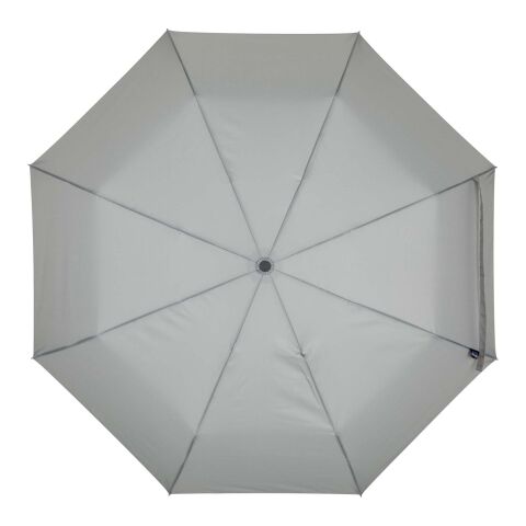 Parapluie pliable SMART 21 pouces en RPET Gris clair