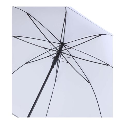 Parapluie Norman 76 cm en RPET résistant au vent blanc