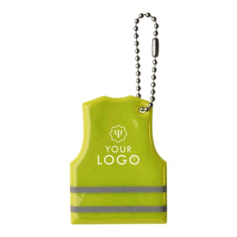 Porte-clés &#039;gilet&#039; jaune | sans marquage | non disponible | non disponible