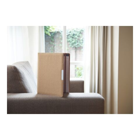 Conférencier A4 en liège  marron | sans marquage | non disponible | non disponible