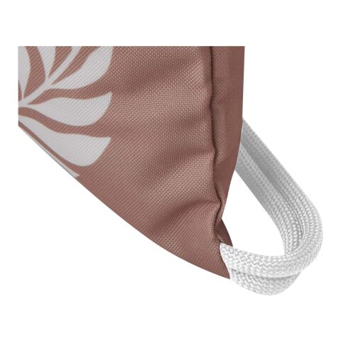 Sac avec cordon Cal avec impression par sublimation blanc-blanc | sans marquage | non disponible | non disponible