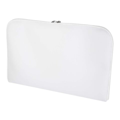 Pochette pour ordinateur portable Mila 17&quot; avec sublimation blanc-blanc | sans marquage | non disponible | non disponible
