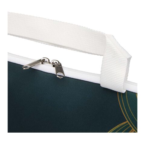 Housse pour ordinateur portable Mylo 17 pouces à impression par sublimation blanc
