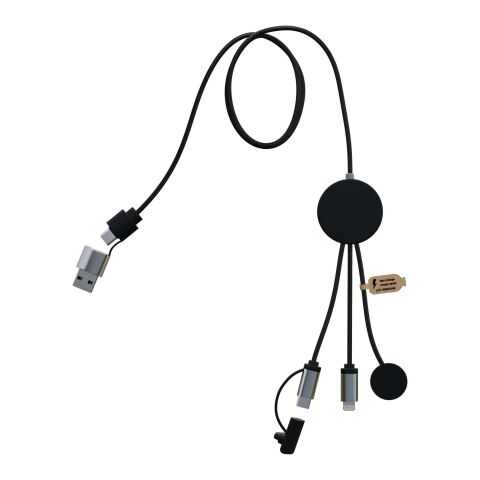 Câble de charge de montre connectée 7-en-1 SCX.design C34  noir | sans marquage | non disponible | non disponible