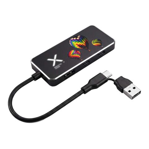 SCX.design H22 7-in-1 USB-Hub Noir