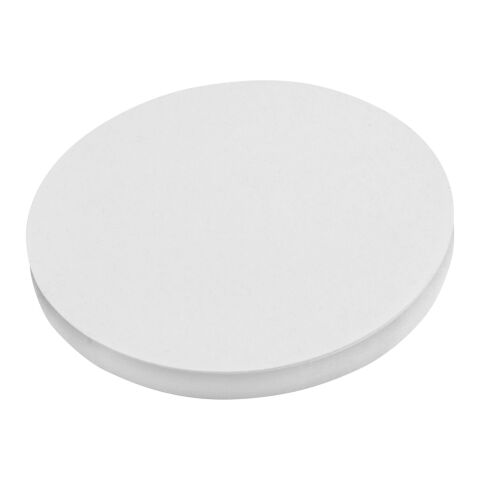 Post-its recyclés Sticky-Mate® en forme de cercle Blanc | sans marquage | non disponible | non disponible