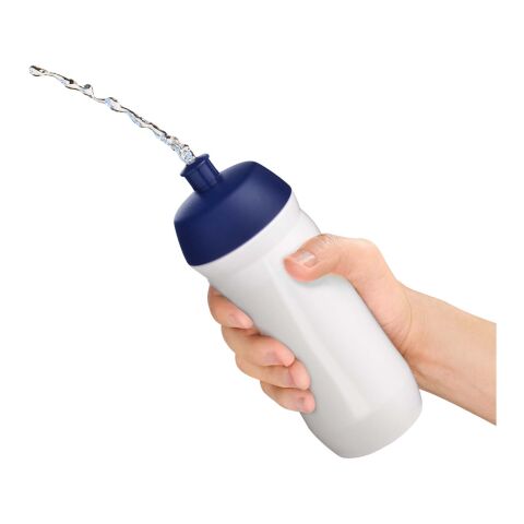 Bouteille HydroFlex™ de sport opaque - 500&nbsp;ml Blanc-Givré | sans marquage | non disponible | non disponible