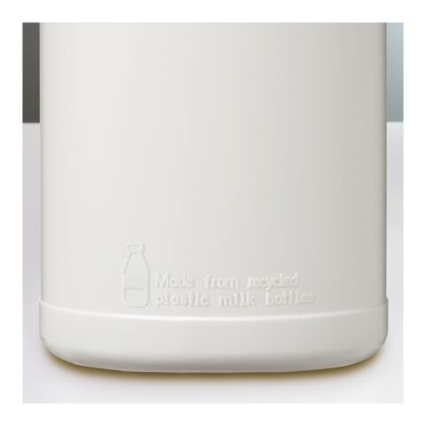 Bouteille de sport Baseline de 500 ml recyclée avec couvercle rabattable Translucide-Bleu | sans marquage | non disponible | non disponible