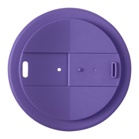 Gobelet isolant Americano® Espresso 250 ml avec couvercle anti-fuite Translucide-Violet | sans marquage | non disponible | non disponible