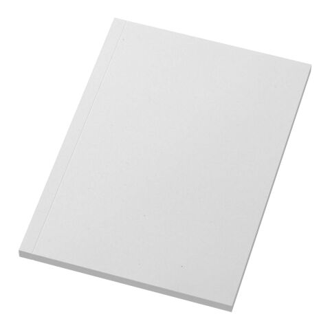 Cahier Novella Austen A6 recyclé à couverture souple de 50&nbsp;feuilles blanc